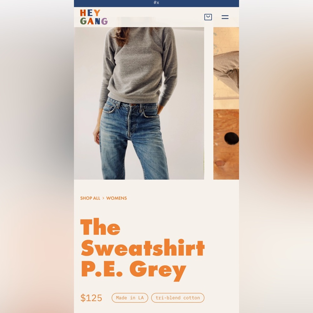 Hey Gang PE Sweatshirt